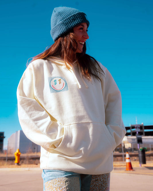 1111 Cream Hoodie
