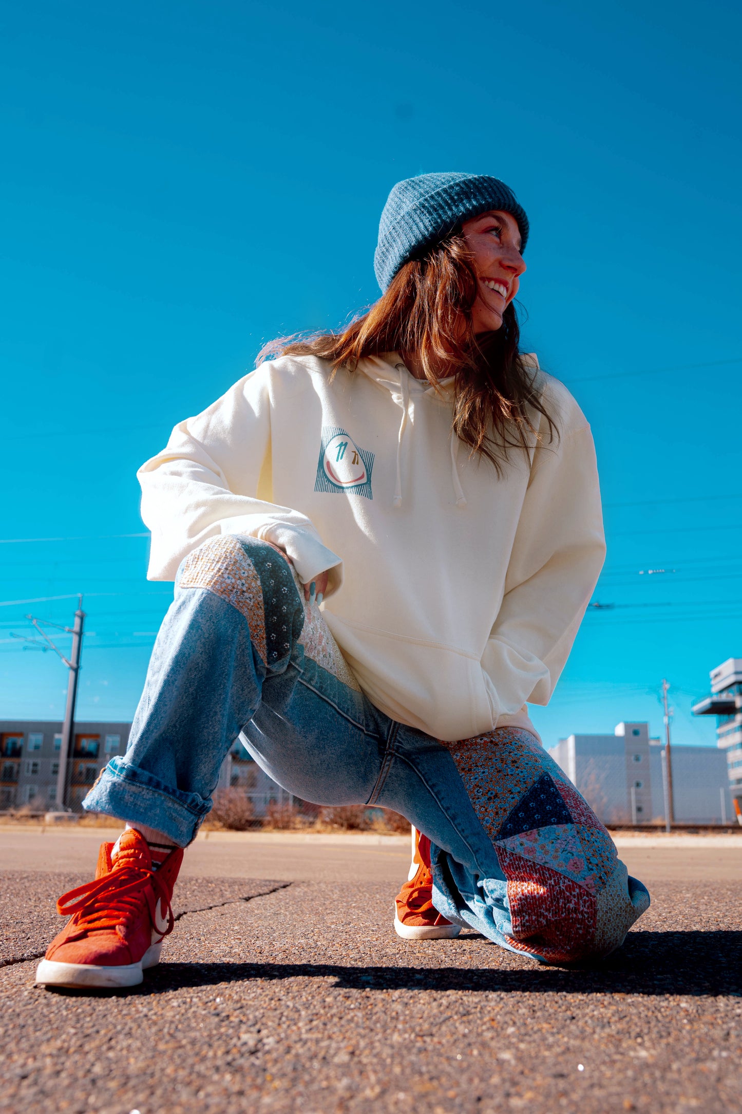 1111 Cream Hoodie