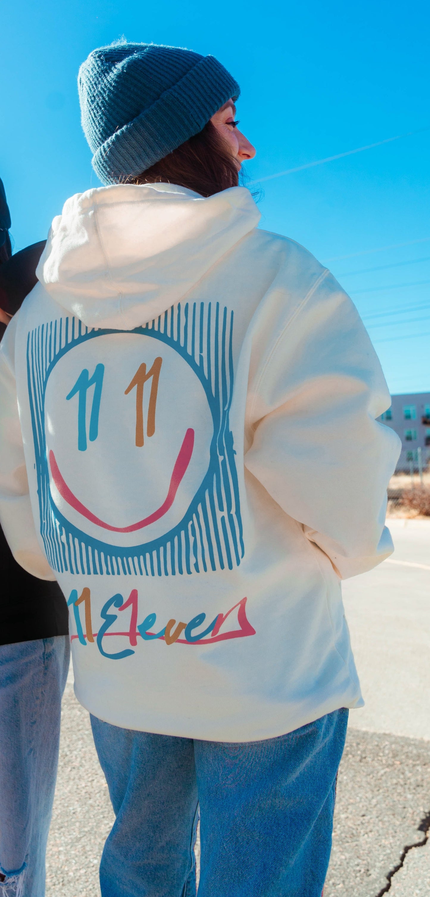 1111 Cream Hoodie