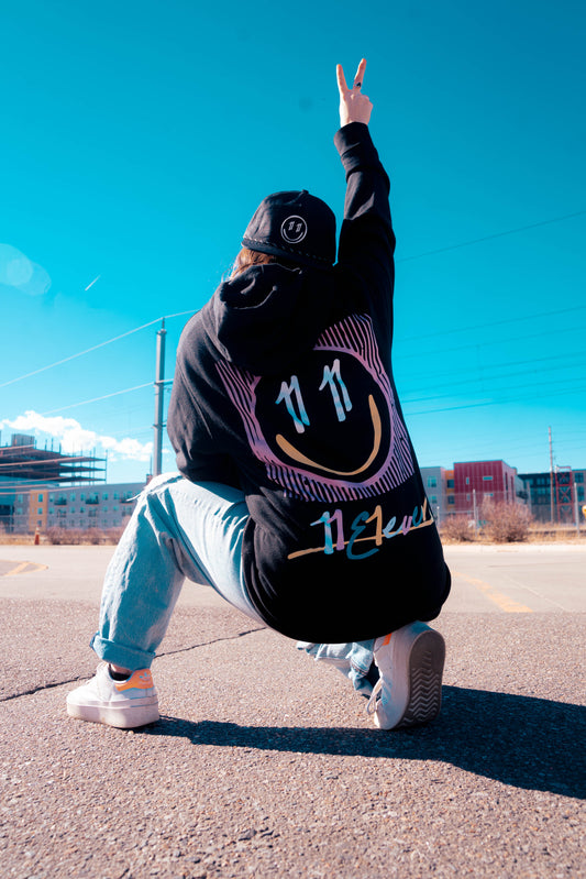 1111 Black Hoodie