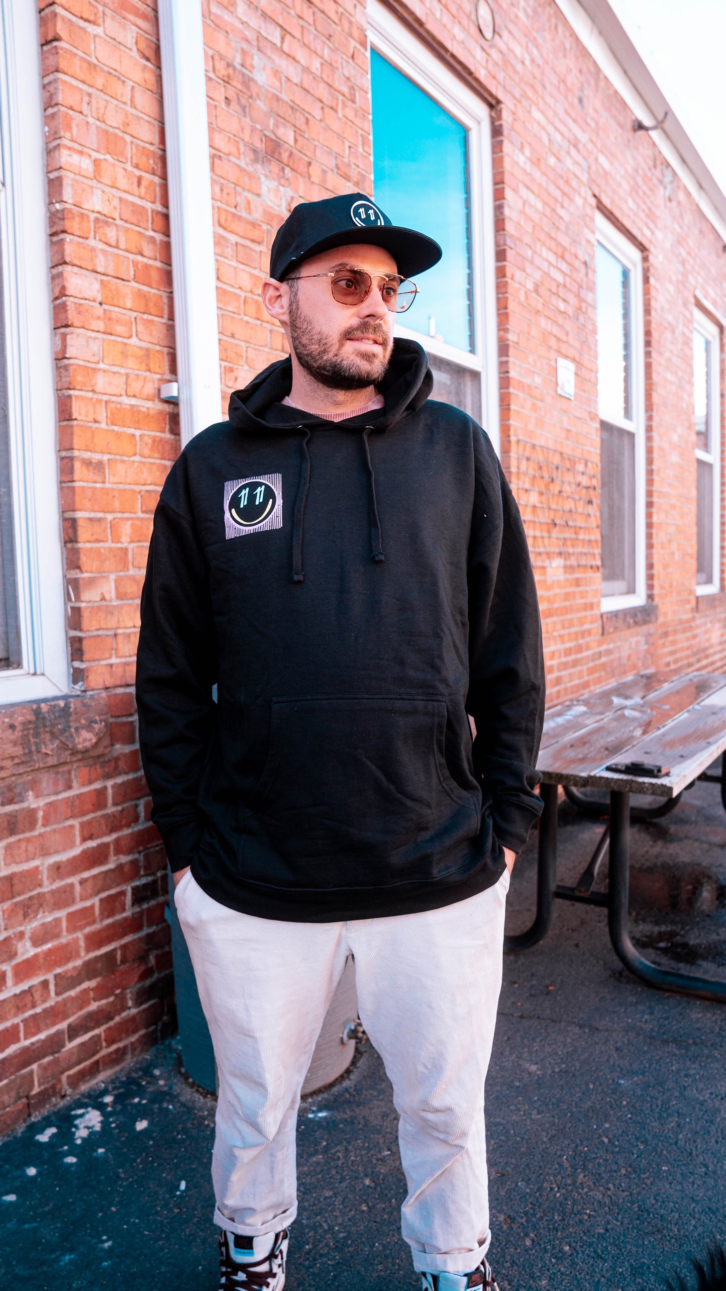 1111 Black Hoodie