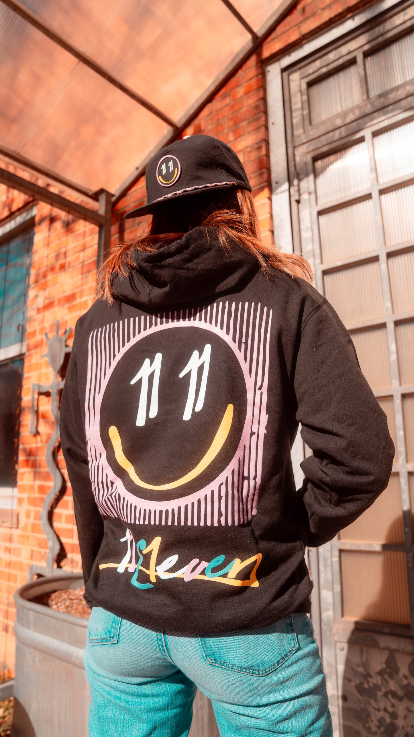 1111 Black Hoodie